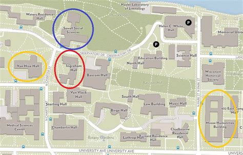 science hall uw madison|uw madison buildings map.